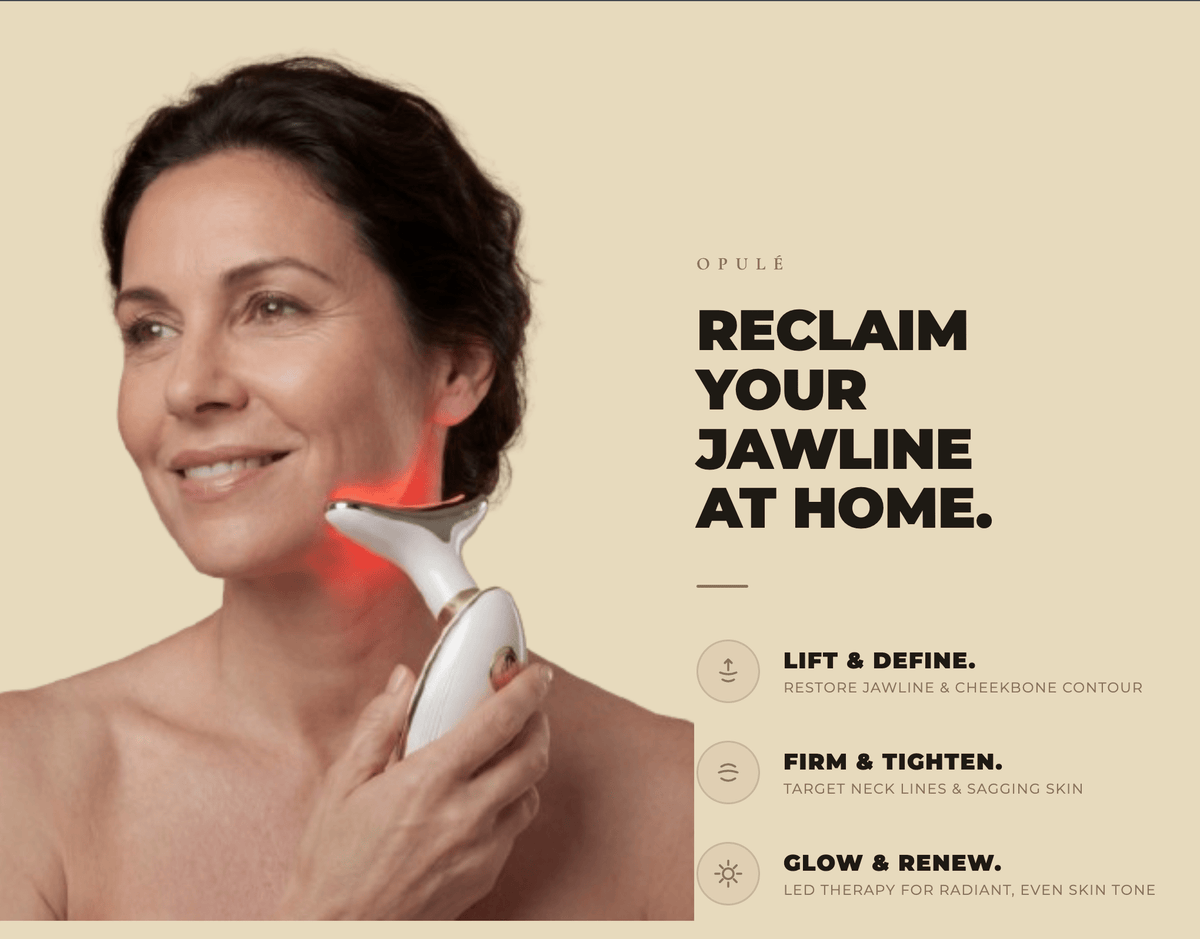 OPULE LED Neck & Face Lift Device - OPULÉ